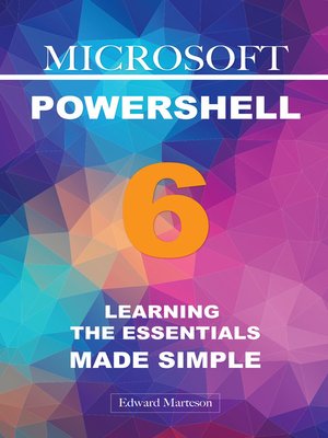 cover image of Microsoft PowerShell 6